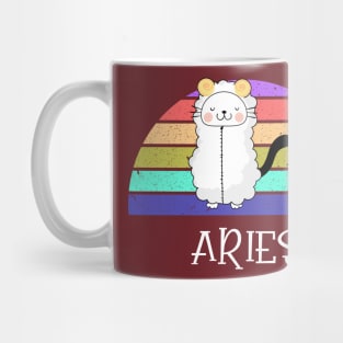 Cat Horoscope Aries Mug